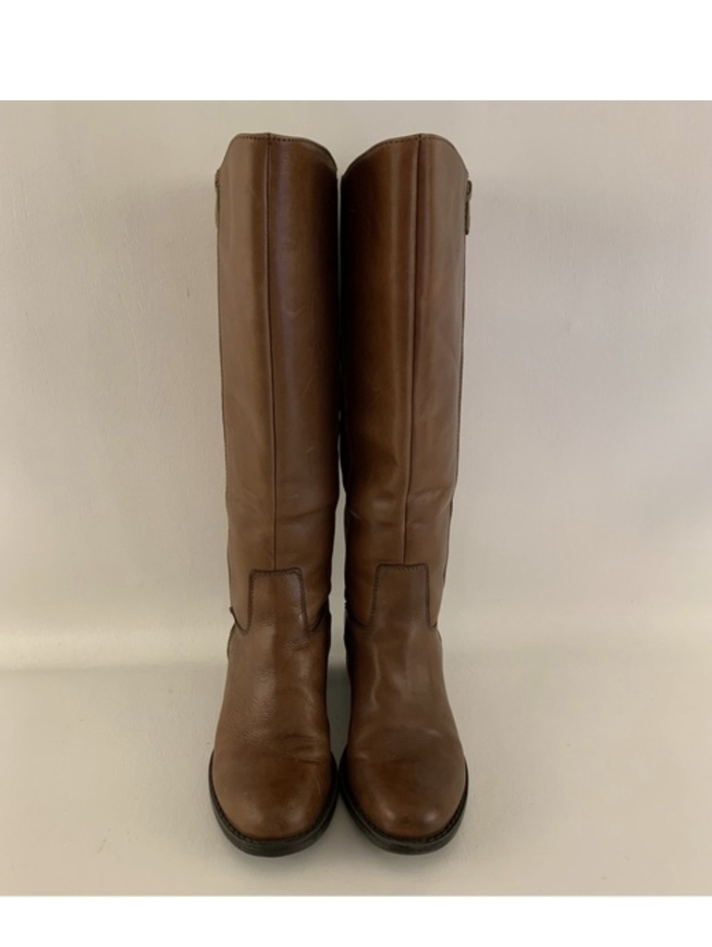 Franco Sarto Women's Christina Boots Chestnut Brown Leather Size 8 - Picture 4 of 13
